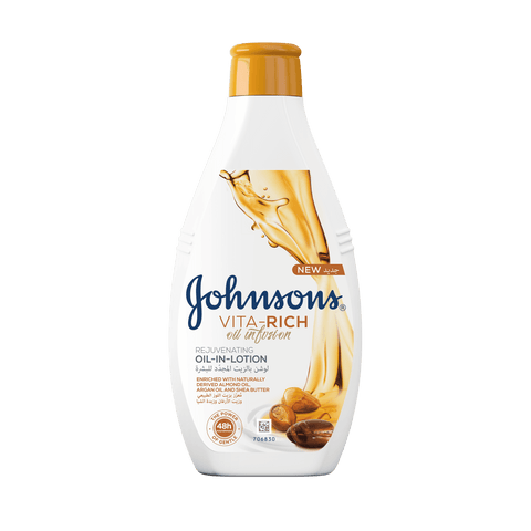 Johnson and Johnson Body Lotion Vita Rich Oil infusion 400ML
