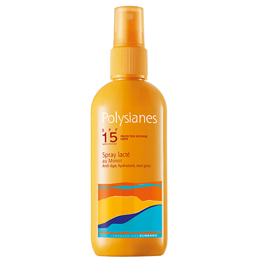 saydaliati_Polysianes_Milky Spray with Monoi SPF15 125ML_Spray