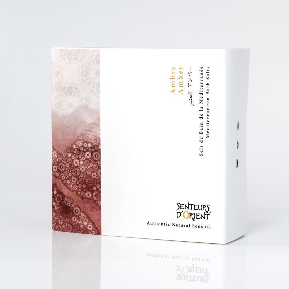 saydaliati_SENTEURS D'ORIENT_Amber Bath Salts Box_Bath Salts