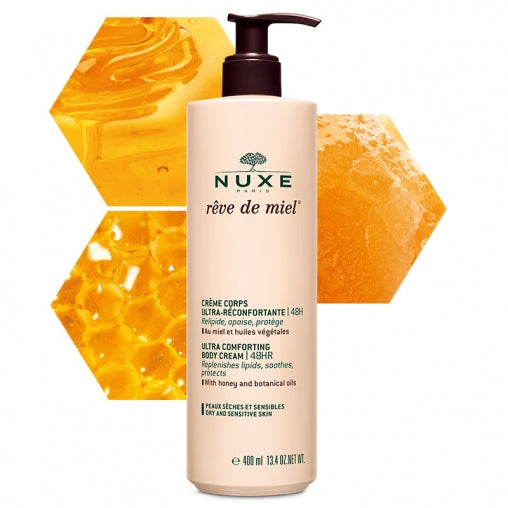NUXE Rêve de Miel Ultra Comforting Body Cream 400ml