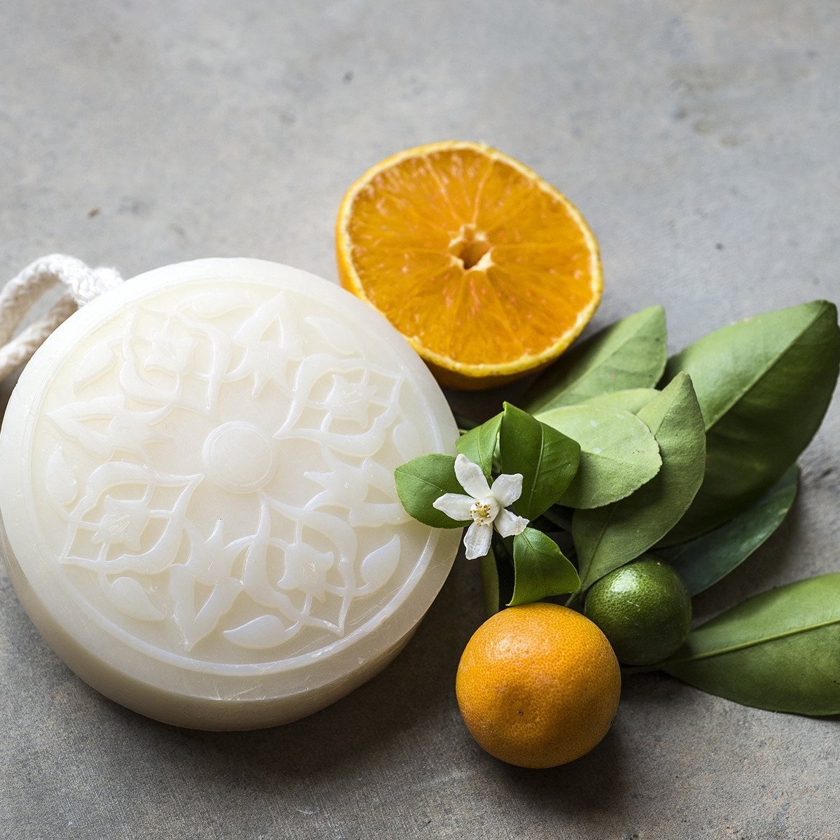 saydaliati_SENTEURS D'ORIENT_Orange Blossom Hammam Soap_Hammam Soaps