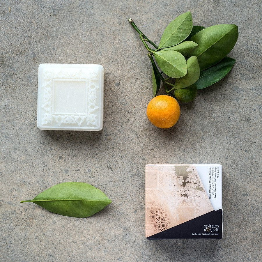 saydaliati_SENTEURS D'ORIENT_Orange Blossom Ma'amoul Soap_Ma'amoul Soaps