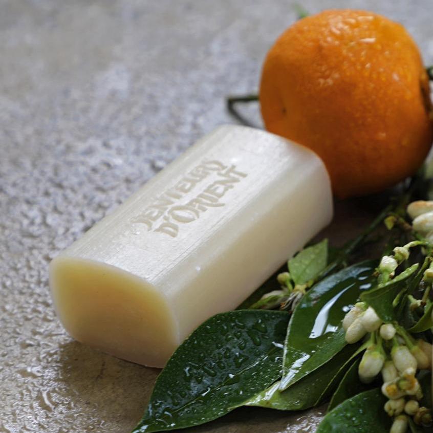 saydaliati_SENTEURS D'ORIENT_Orange Blossom Rough-Cut Bar Soap_Bath Soaps