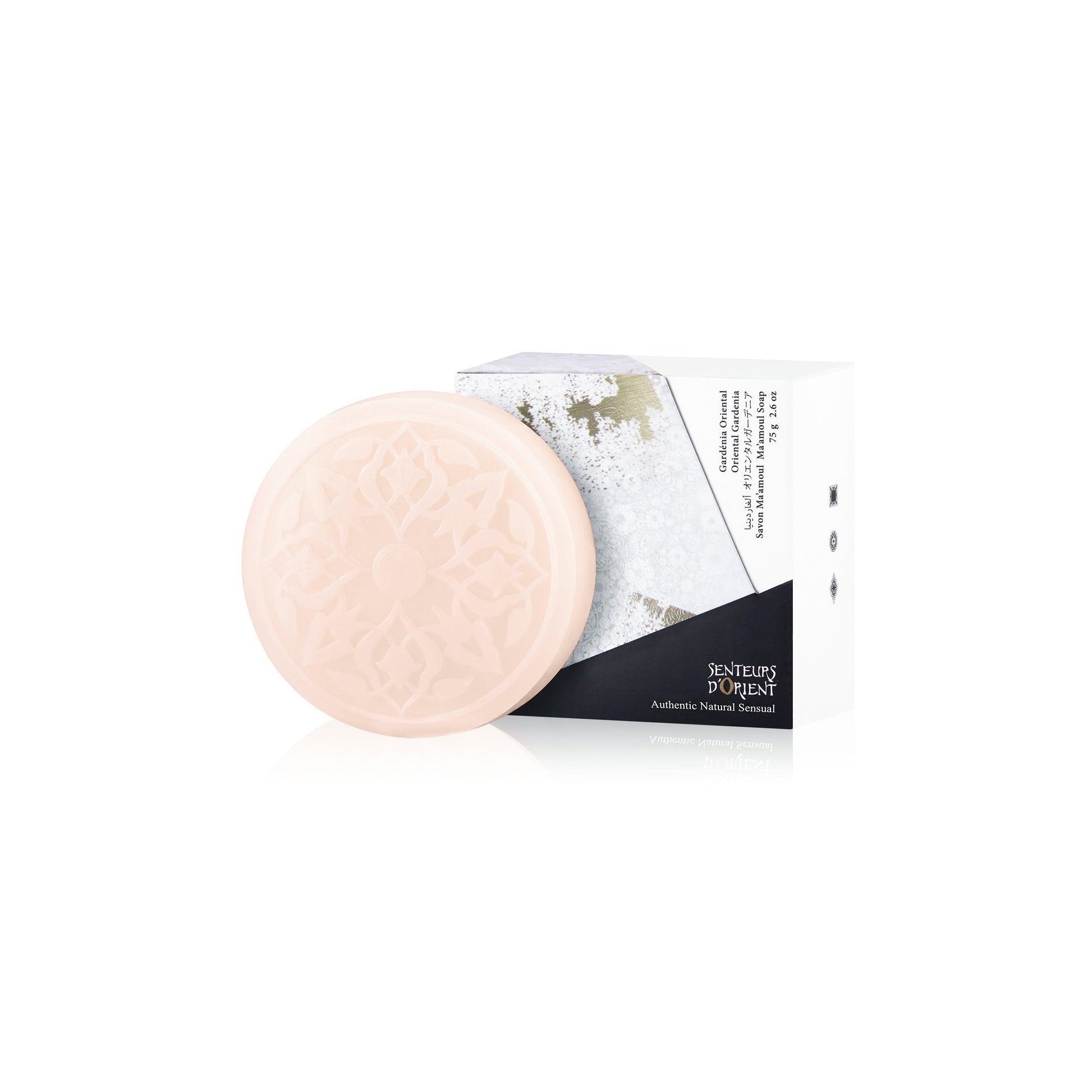 saydaliati_SENTEURS D'ORIENT_Oriental Gardenia Ma'amoul Soap_Ma'amoul Soaps