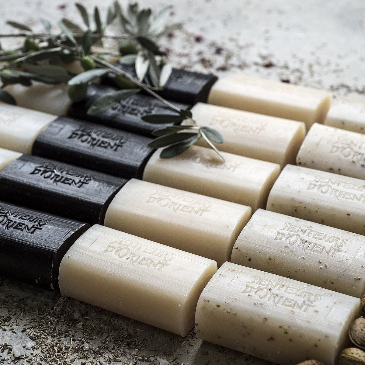 saydaliati_SENTEURS D'ORIENT_Oriental Gardenia Rough-Cut Bar Soap_Bath Soaps