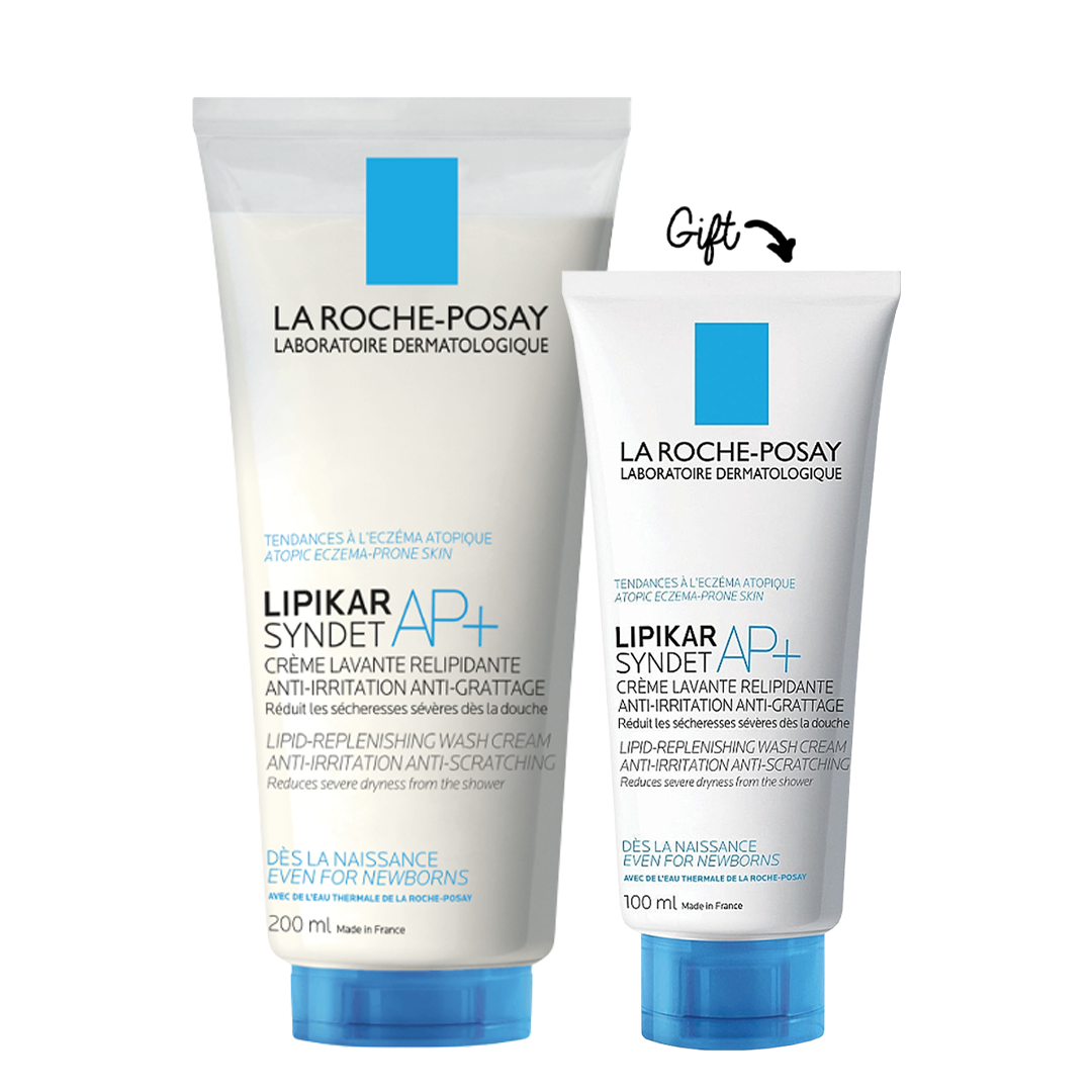 Lipikar Syndet AP+ 200ml + Lipikar Syndet AP+ 100ml GIFT