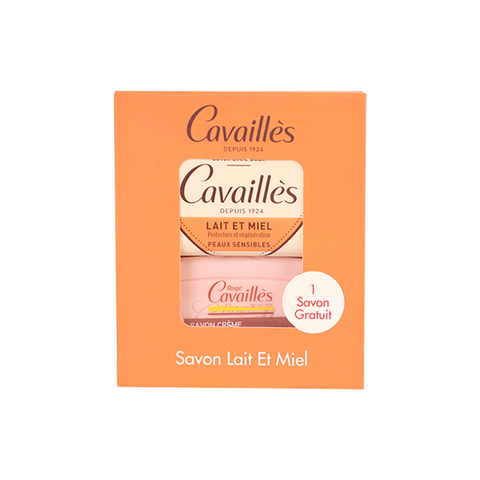 Rogé Cavaillès Savon Surgras Extra Doux Lait & Miel 150g + Soap Free