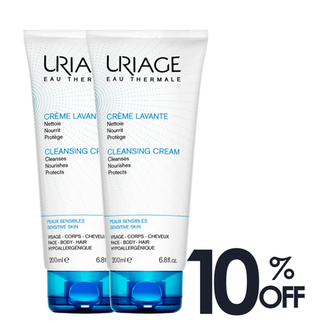 10% OFF X2 EAU THERMALE CLEANSING CREAM
