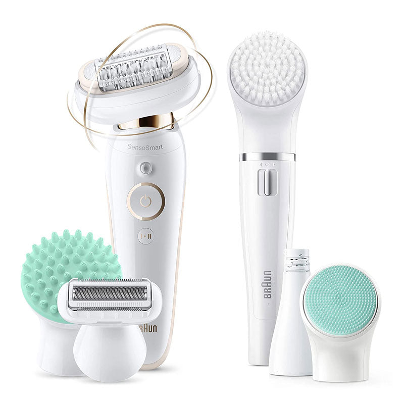 Silk·épil 9 Flex Epilator, Beauty Set With Facespa, Ses 9300