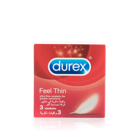 Durex feel thin  3-12 Pack
