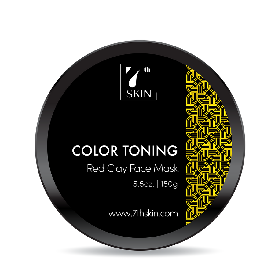 Color Toning Red Clay Face Mask 150 gr