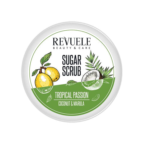 Revuele Sugar Scrub Tropical
Passion Coco & Marula 200ml