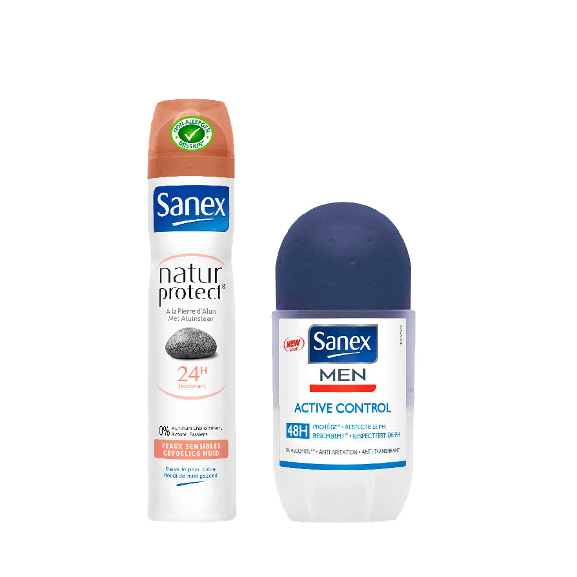 blok vloek uitgebreid Men Roll On Active Control 50ML + Natur Protect Sensitive Skin Spray 2 -  Sohati Care