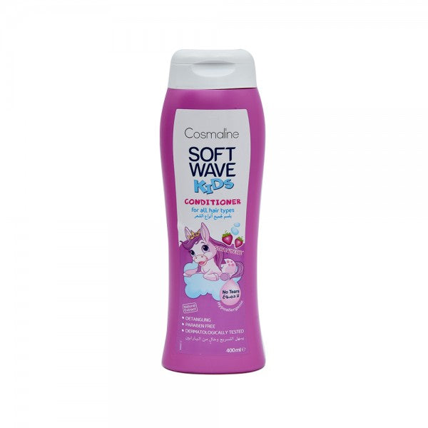 Kids Conditioner For All Hair Types Strawberry 400ml