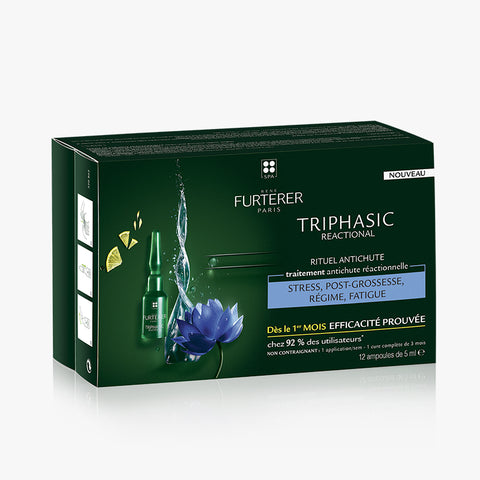 Triphasic Reactional Sudden Hair Loss Treatment 12 amp x 5ML