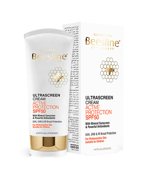 saydaliati_BEESLINE_Ultrascreen Cream Active Protection SPF50_Sunscreen