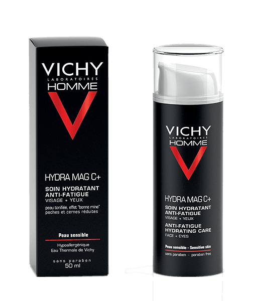 saydaliati_VICHY_Vichy Homme Hydra Mag C + Anti-Fatigue Moisturizer For Face And Eyes 50ML_Cream